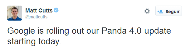 Matt Cutts Panda 4.0